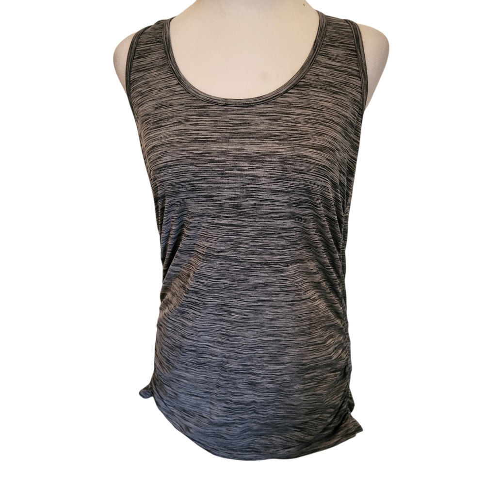 Unbranded Spandex Top Black/Gray sz S